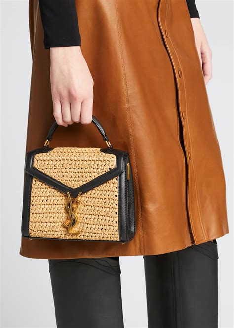 ysl mini bag handle|YSL wicker bag.